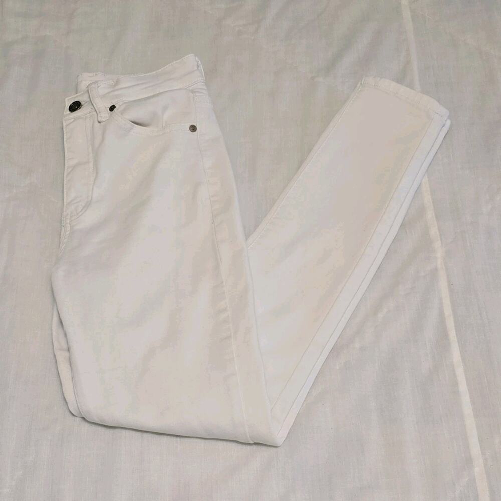 KanCan Women's 3 White Skinny Jeans Stretch Denim Button Zip 5-Pocket